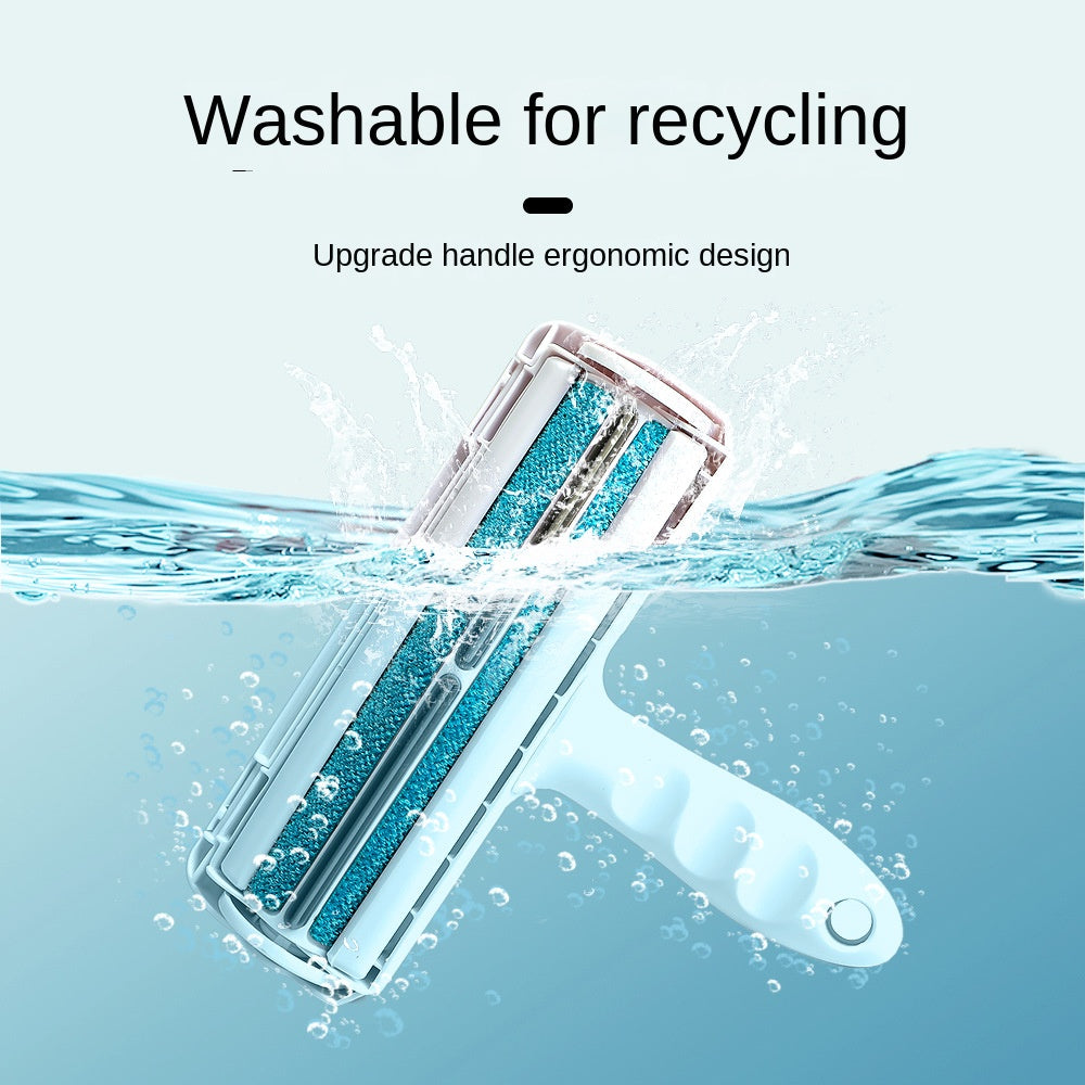 One-Click Clean Pet Grooming Brush – Dog & Cat Deshedding Tool & Self-Cleaning Fur Remover