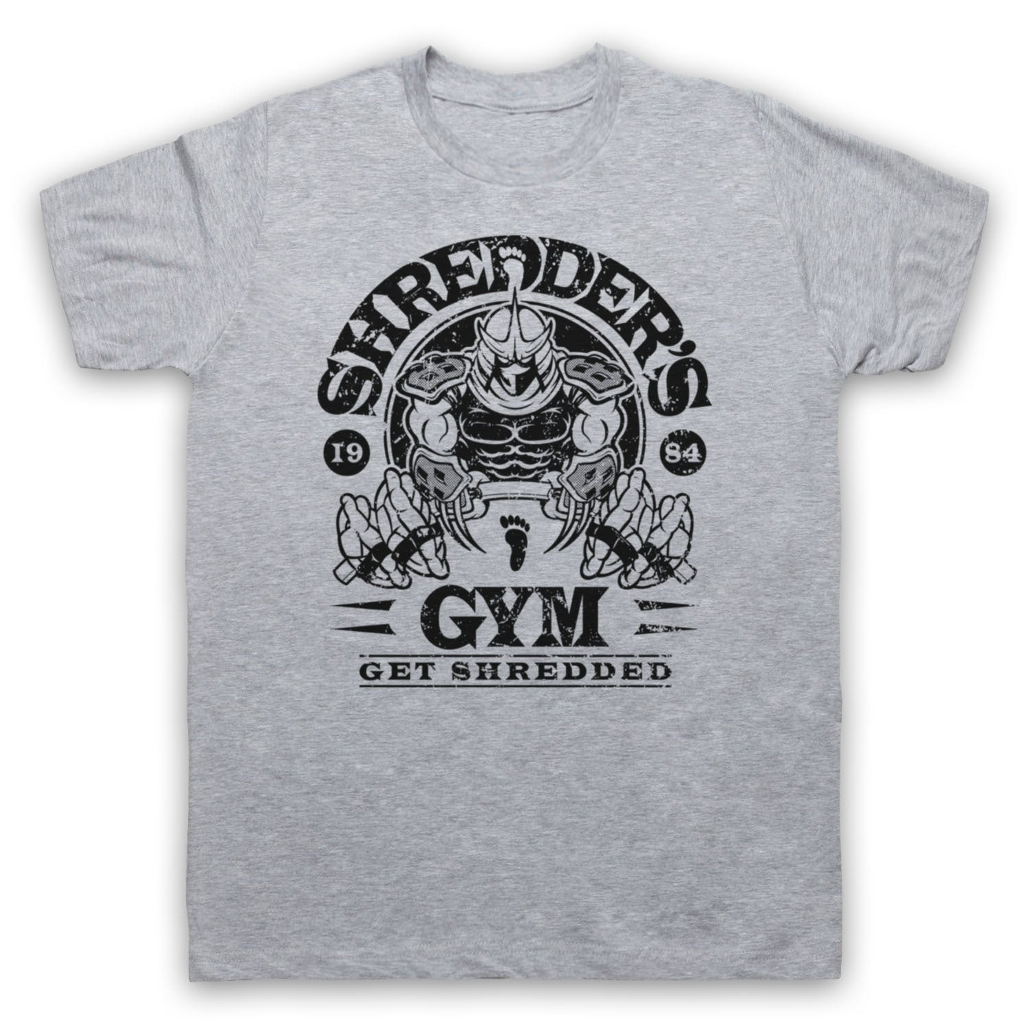 Teenage Ninja Turt SHREDDER'S GYM Anime Print Graphic T-shir