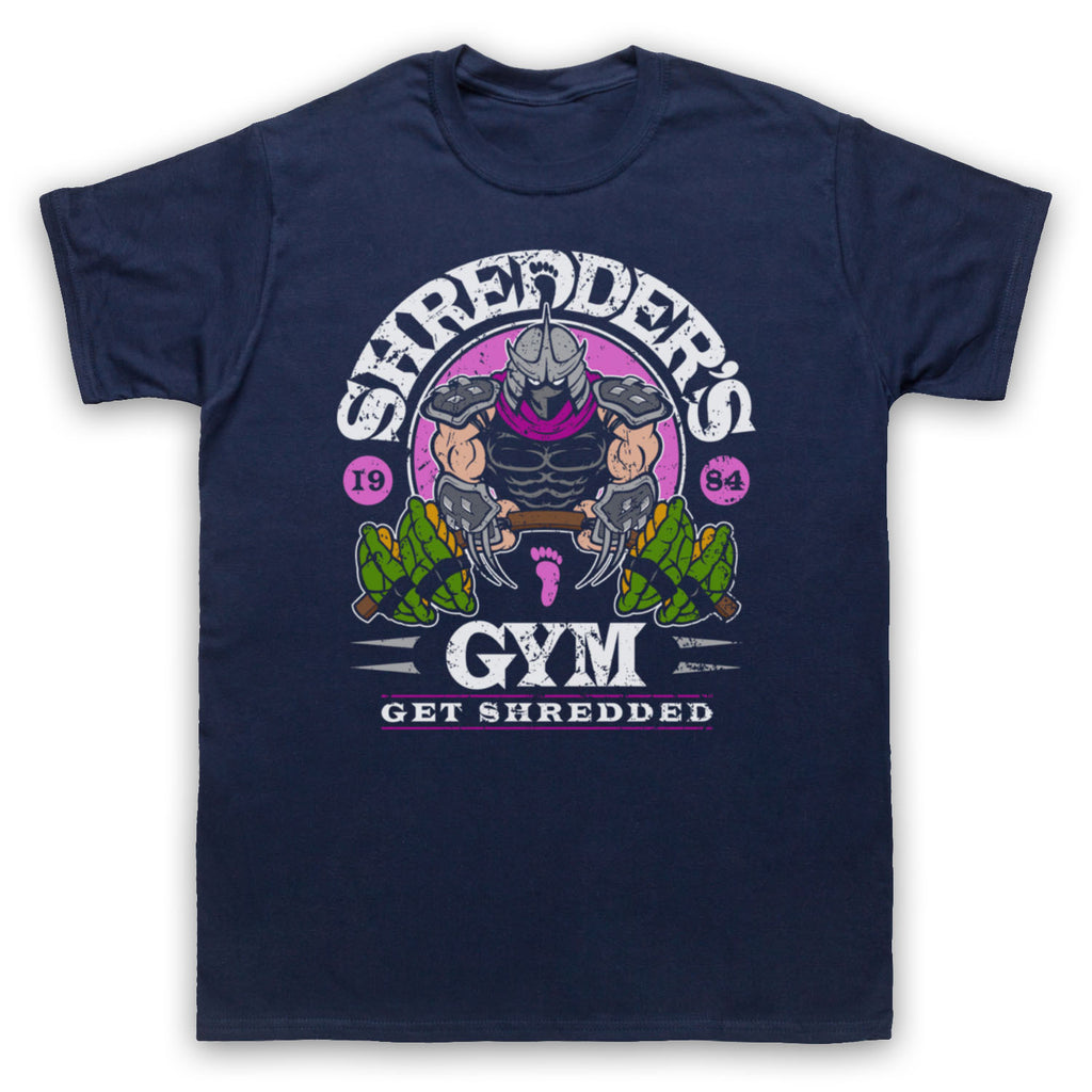 Teenage Ninja Turt SHREDDER'S GYM Anime Print Graphic T-shir
