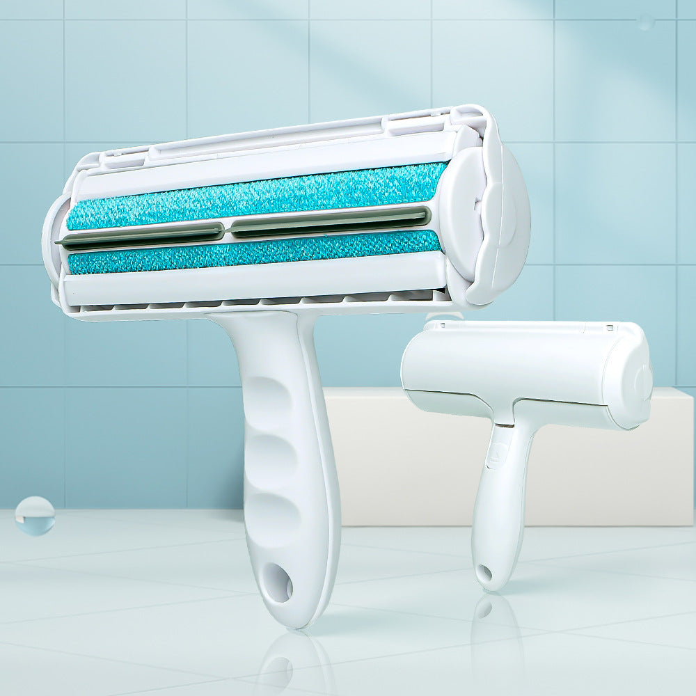 One-Click Clean Pet Grooming Brush – Dog & Cat Deshedding Tool & Self-Cleaning Fur Remover