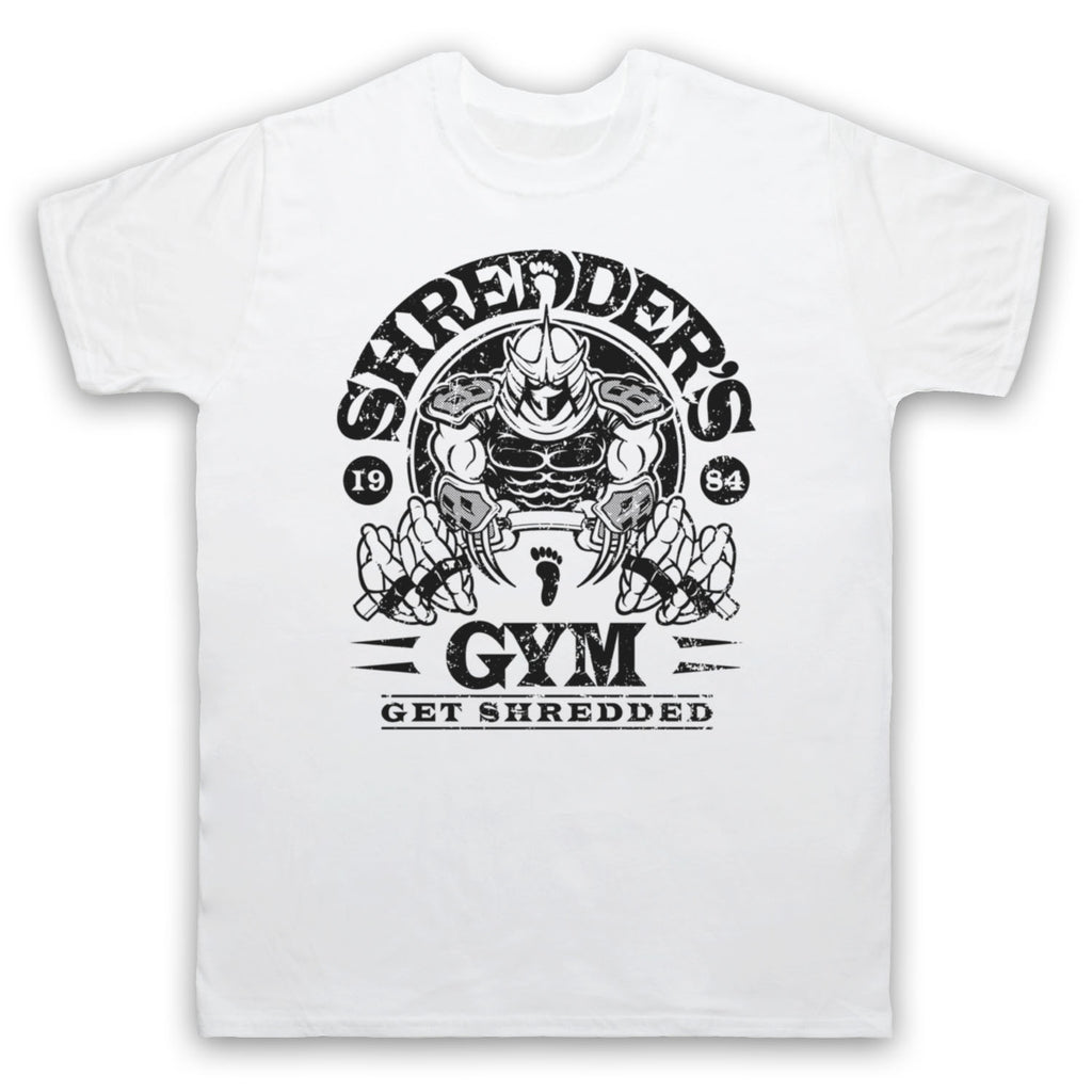 Teenage Ninja Turt SHREDDER'S GYM Anime Print Graphic T-shir