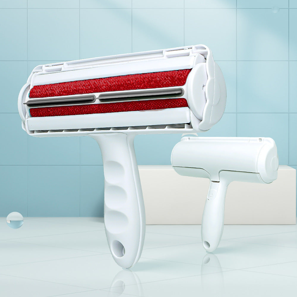 One-Click Clean Pet Grooming Brush – Dog & Cat Deshedding Tool & Self-Cleaning Fur Remover