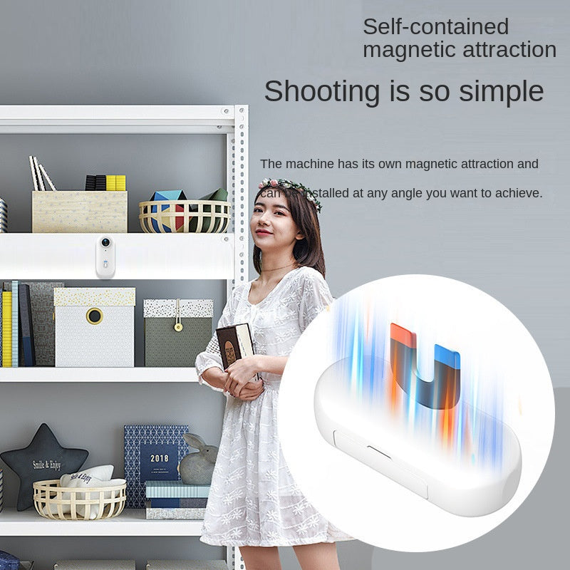 Thumb Bike Camera Magnetic Back Clip Sports Camera Thumb Recorder Pet