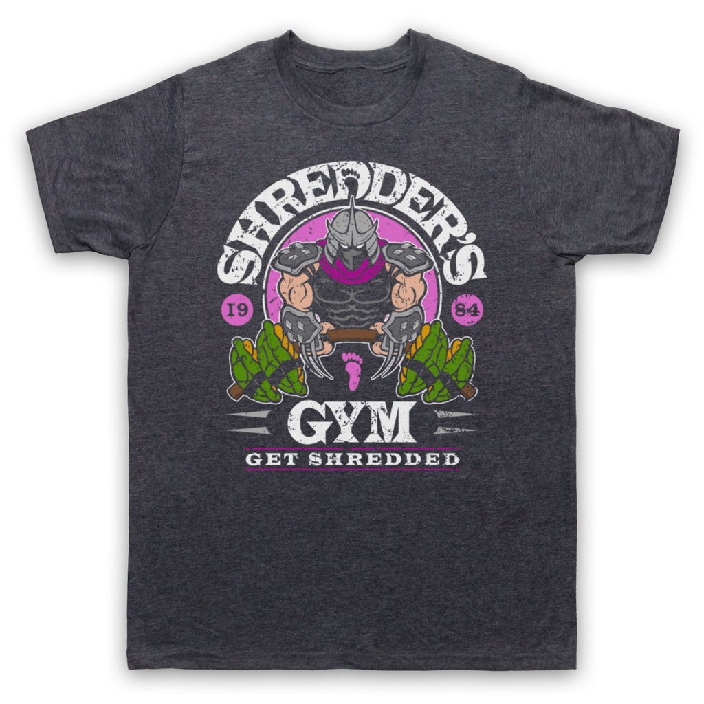 Teenage Ninja Turt SHREDDER'S GYM Anime Print Graphic T-shir