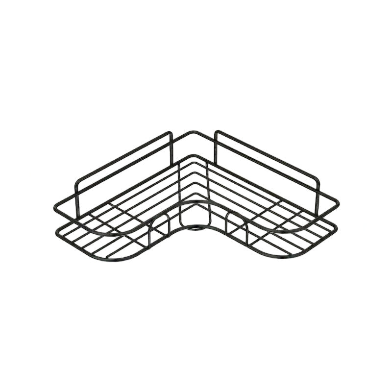 Bathroom Storage Rack Toilet Washroom Wall-Mounted Hole-Free Multi-Functional Iron Mesh Long Strip Organizer