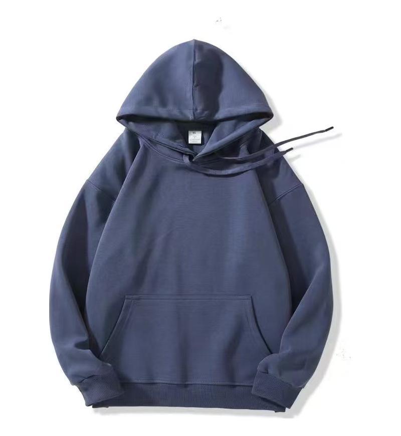 Cotton Hoodie Unisex Solid Color Casual Sweatshirt Style Autumn Winter Fashion